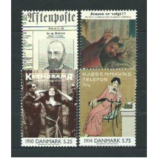 Dinamarca - Correo 2000  Yvert 1237/40 ** Mnh Siglo XX