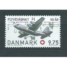 Dinamarca - Correo 2000  Yvert 1262 ** Mnh Avion