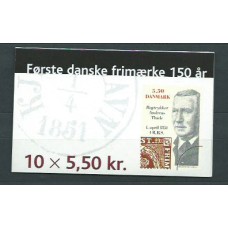 Dinamarca - Correo 2001  Yvert 1275 Carnet ** Mnh