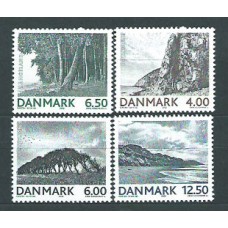 Dinamarca - Correo 2002  Yvert 1311/4 ** Mnh Paisajes