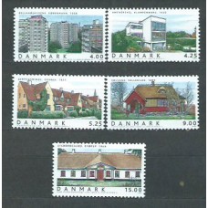 Dinamarca - Correo 2003 Yvert 1346/50 ** Mnh Casas Danesas