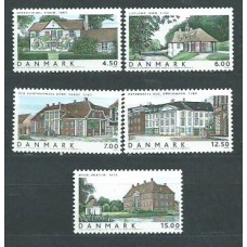 Dinamarca - Correo 2004 Yvert 1358/62 ** Mnh Casas Danesas