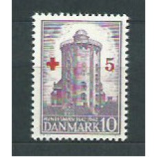 Dinamarca - Correo 1944 Yvert 293 ** Mnh Cruz Roja