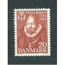 Dinamarca - Correo 1946 Yvert 307 ** Mnh Astronomo