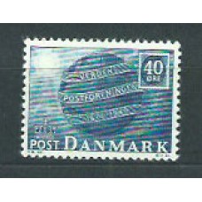 Dinamarca - Correo 1949 Yvert 335 * Mh U.P.U