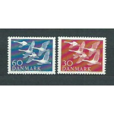 Dinamarca - Correo 1956 Yvert 372/3 * Mh Aves
