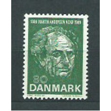 Dinamarca - Correo 1969 Yvert 493 ** Mnh Personaje escritor