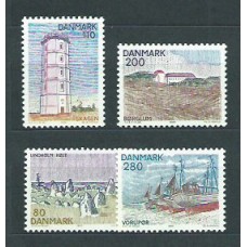 Dinamarca - Correo 1980 Yvert 707/10 ** Mnh