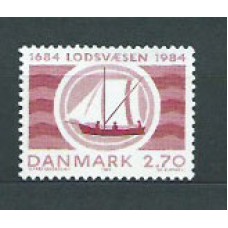 Dinamarca - Correo 1984 Yvert 805 ** Mnh Barco