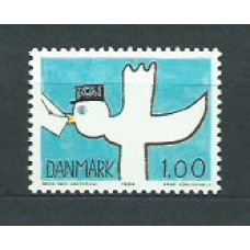 Dinamarca - Correo 1984 Yvert 821 ** Mnh
