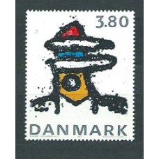 Dinamarca - Correo 1985 Yvert 855 ** Mnh Arte Moderno Pintura