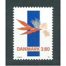 Dinamarca - Correo 1987 Yvert 892 ** Mnh Arte Moderno