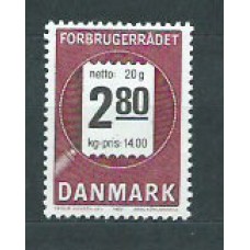 Dinamarca - Correo 1987 Yvert 893 ** Mnh