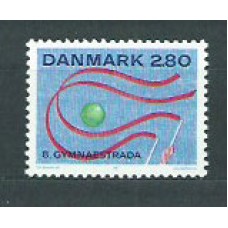 Dinamarca - Correo 1987 Yvert 901 ** Mnh Deporte Gimnasia
