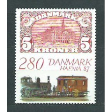Dinamarca - Correo 1987 Yvert 903 ** Mnh Tren