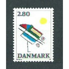 Dinamarca - Correo 1987 Yvert 904 ** Mnh Arte Moderno