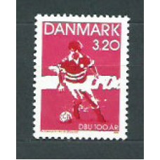 Dinamarca - Correo 1989 Yvert 948 ** Mnh Futbol