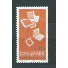 Dinamarca - Correo 1989 Yvert 963 ** Mnh dia del Sello