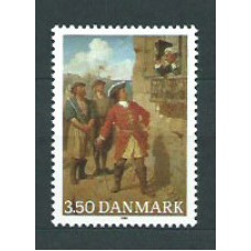 Dinamarca - Correo 1990 Yvert 993 ** Mnh Pintura