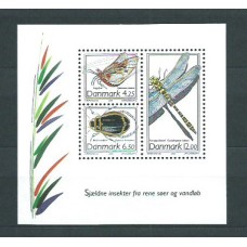 Dinamarca - Hojas Yvert 23 ** Mnh Fauna Insectos