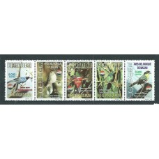 Ecuador - Correo 2000 Yvert 1495/99 ** Mnh Fauna. Aves