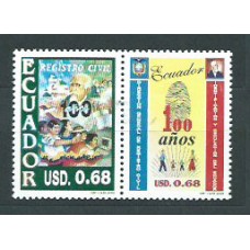 Ecuador - Correo 2000 Yvert 1510/11 ** Mnh