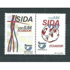 Ecuador - Correo 2001 Yvert 1532/3 ** Mnh Upaep. Medicina