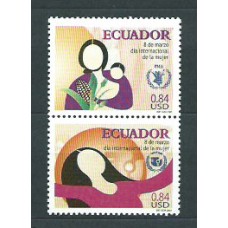 Ecuador - Correo 2001 Yvert 1536/7 ** Mnh