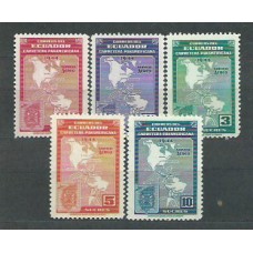 Ecuador - Aereo Yvert 149/53 ** Mnh
