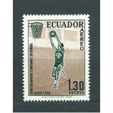 Ecuador - Aereo Yvert 323 ** Mnh Deportes