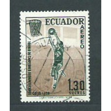 Ecuador - Aereo Yvert 323 usado  Deportes