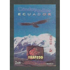 Ecuador - Hojas Yvert 113 ** Mnh Fauna. Aves