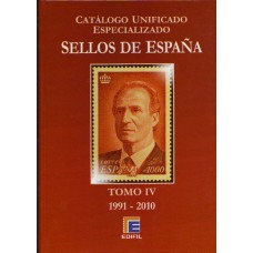 Edifil - Catálogo España Especializado Tomo IV. Años 1991-2010 Edición 2009