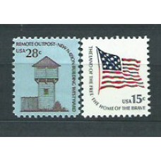 Estados Unidos - Correo 1978 Yvert 1204/5 ** Mnh Bandera