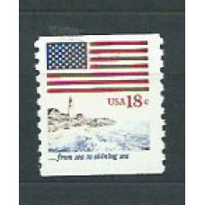 Estados Unidos - Correo 1981 Yvert 1315 ** Mnh Bandera