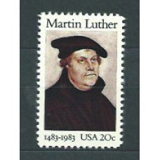 Estados Unidos - Correo 1983 Yvert 1507 ** Mnh Personaje. Martin Luther