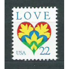 Estados Unidos - Correo 1987 Yvert 1697 ** Mnh Mensaje de Amor