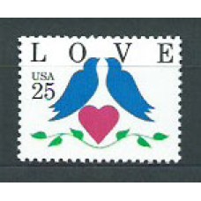 Estados Unidos - Correo 1990 Yvert 1886 ** Mnh Mensaje de Amor