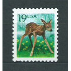 Estados Unidos - Correo 1991 Yvert 1931 ** Mnh Fauna. Bambi