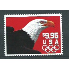 Estados Unidos - Correo 1991 Yvert 1951 ** Mnh Fauna. Aves