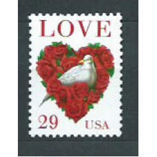 Estados Unidos - Correo 1994 Yvert 2217A ** Mnh Mensaje de Amor