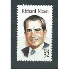 Estados Unidos - Correo 1995 Yvert 2332 ** Mnh Personaje. Nixon