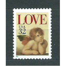 Estados Unidos - Correo 1995 Yvert 2335 ** Mnh Mensaje de Amor