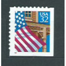 Estados Unidos - Correo 1997 Yvert 2578 ** Mnh Bandera