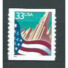 Estados Unidos - Correo 1999 Yvert 2856 ** Mnh Bandera