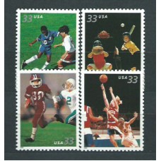 Estados Unidos - Correo 2000 Yvert 3062/5 ** Mnh Deportes