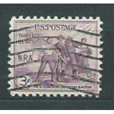 Estados Unidos - Correo 1933 Yvert 322 usado