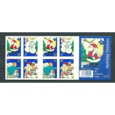 Estados Unidos - Correo 2005 Yvert 3720a Carnet ** Mnh Navidad