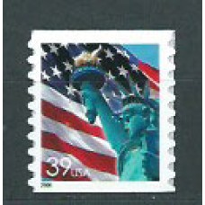 Estados Unidos Correo 2006 Yvert 3733d ** Mnh Banderas