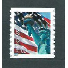 Estados Unidos Correo 2006 Yvert 3733e ** Mnh Banderas